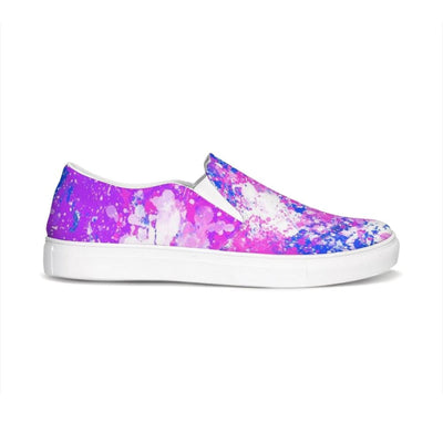 Uniquely You Womens Sneakers - Purple Tie-Dye Style Canvas Sports Shoes / Running by inQue.Style