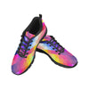 Uniquely You Womens Sneakers, Rainbow Geometric Print Running Shoes by inQue.Style