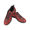Uniquely You Womens Sneakers,  Red Plaid  Running Shoes by inQue.Style