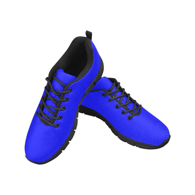 Uniquely You Womens Sneakers, Royal Blue and Black  Running Shoes by inQue.Style