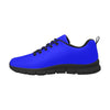 Uniquely You Womens Sneakers, Royal Blue and Black  Running Shoes by inQue.Style