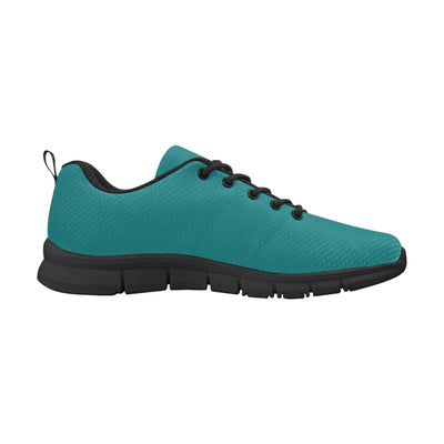 Uniquely You Womens Sneakers, Teal Green  Running Shoes by inQue.Style