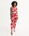 Uniquely You Womens Wrap Sarong - Casual / Swimwear / Love Red Hearts by inQue.Style