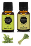 Earth N Pure Lemongrass & Citronella Essential Oils by Distacart